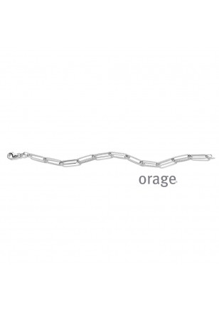 Bracelet "maillon" en argent 925/1000 21cm [A/0102/21-A] (AT300)