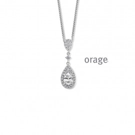 Collier argent 925/1000 rhodié