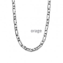 Collier acier homme 