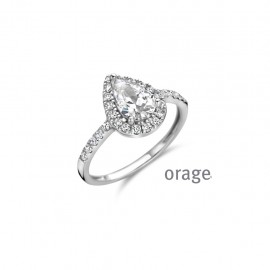 Bague en argent 925/1000 rhodié (52-60) [AW005]