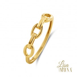 14K Or Jaune Bague