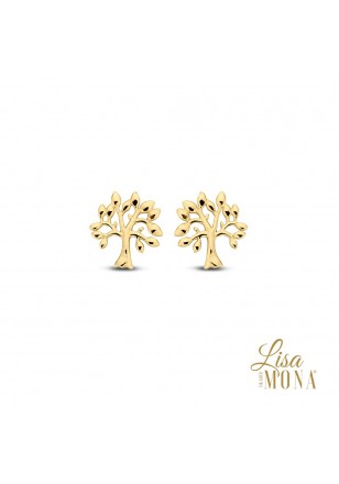 Boucles d'oreilles arbre de vie