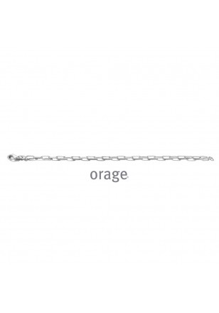 Bracelet argent "mini maillon"925/1000 (AS446/19) [A/4209/19-A]  