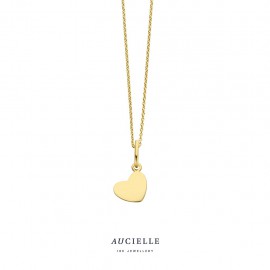 Pendentif coeur Or Jaune 18K