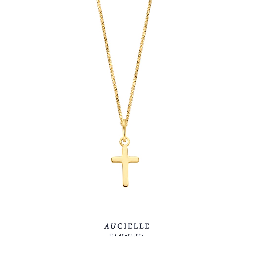 Pendentif Or Jaune 18K croix