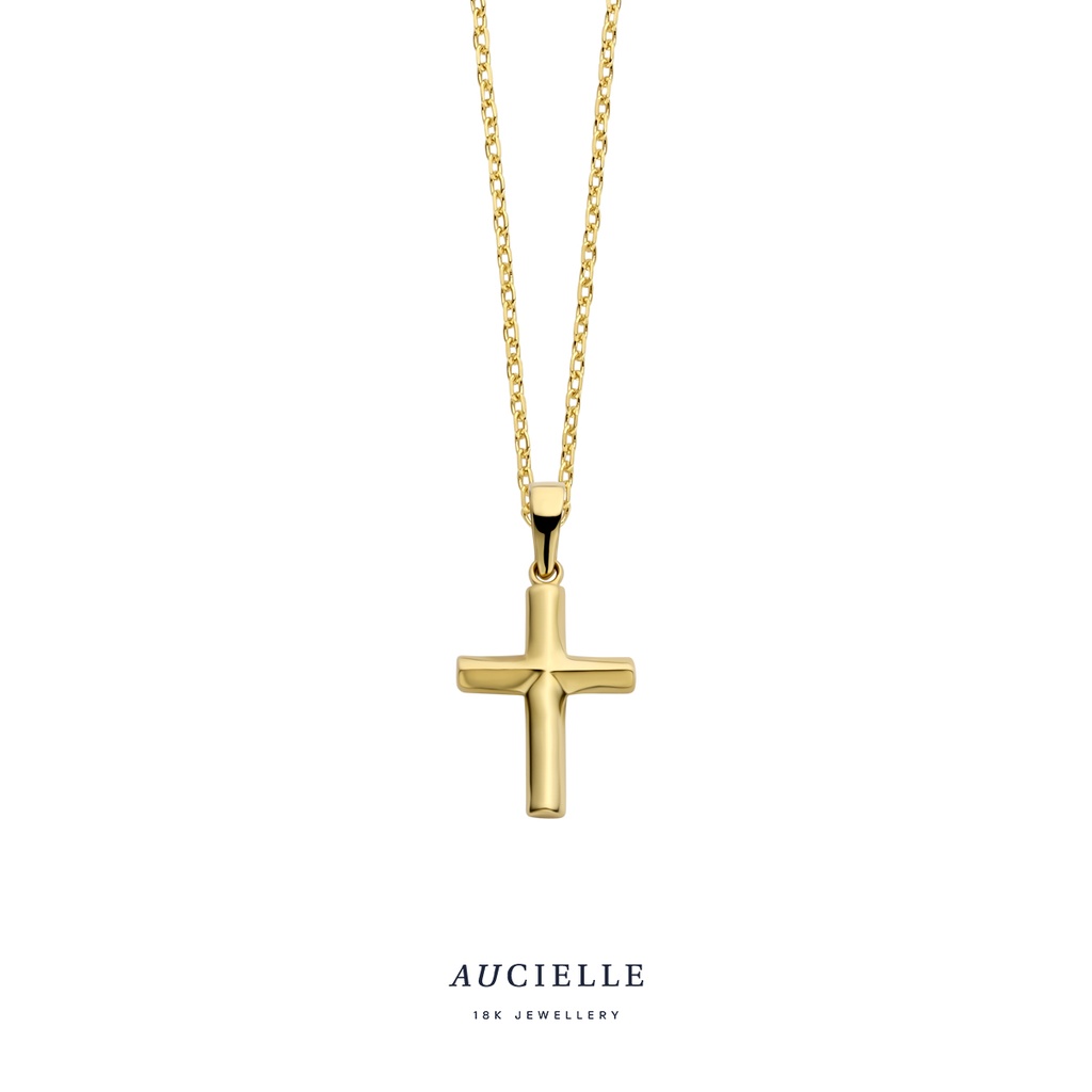 Pendentif croix Or Jaune 18K