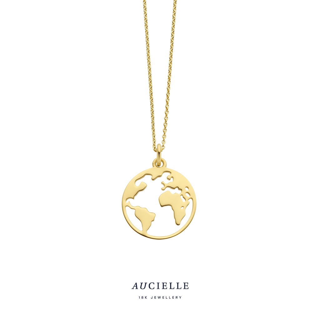 Pendentif globe Or Jaune 18K