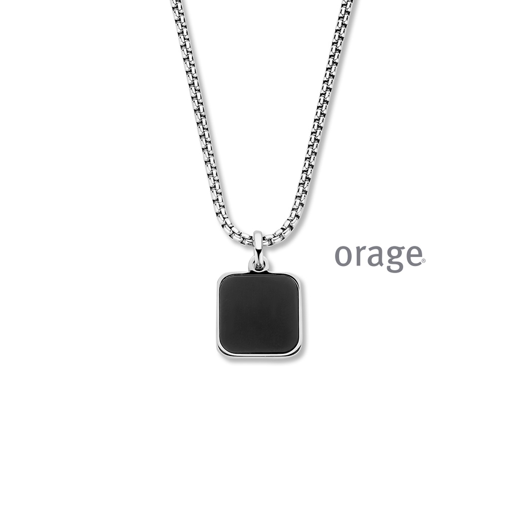 Collier pour hommes en acier inoxydable 61cm (BA177)