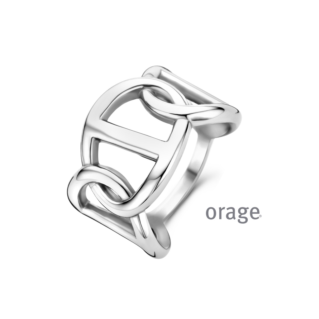 Bague marine en acier inoxydable (52-60)  (BA139)