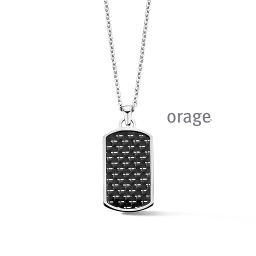 [BA176] Collier pour hommes en acier inoxydable 55cm (BA176)