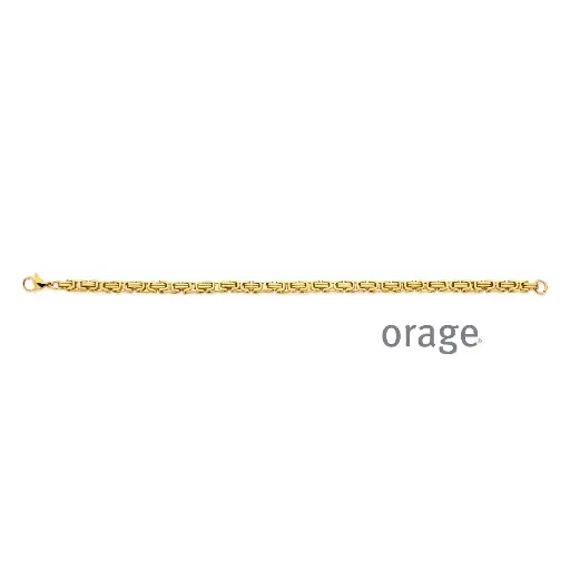 [BA265] Bracelet en acier jaune 22cm (BA265)